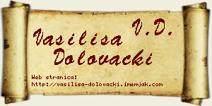Vasilisa Dolovački vizit kartica